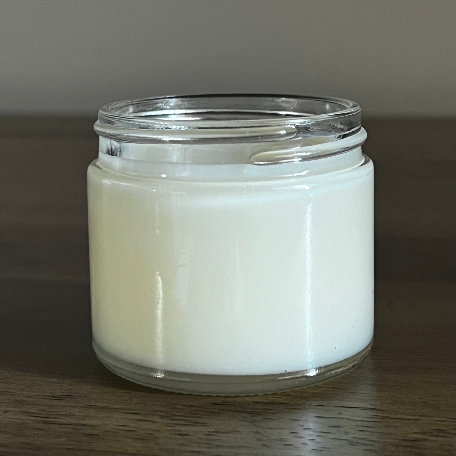 clean tallow balm jar showing smooth textured product