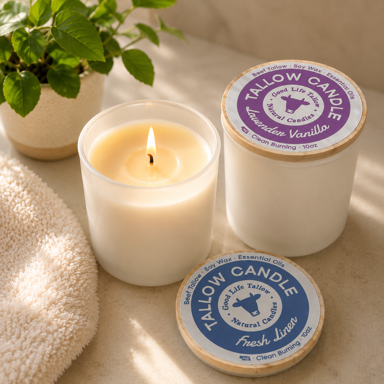 Tallow Candle